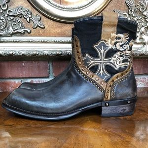 Men’s leather boots